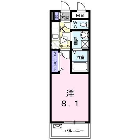 シャルマン櫻街　五番館の物件間取画像